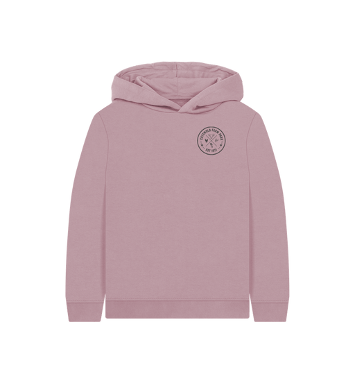 Mauve Kids' Strawberry the Cow Hoodie (3-12 Yrs)