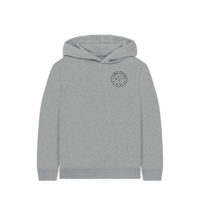 Athletic Grey Kids' Strawberry the Cow Hoodie (3-12 Yrs)